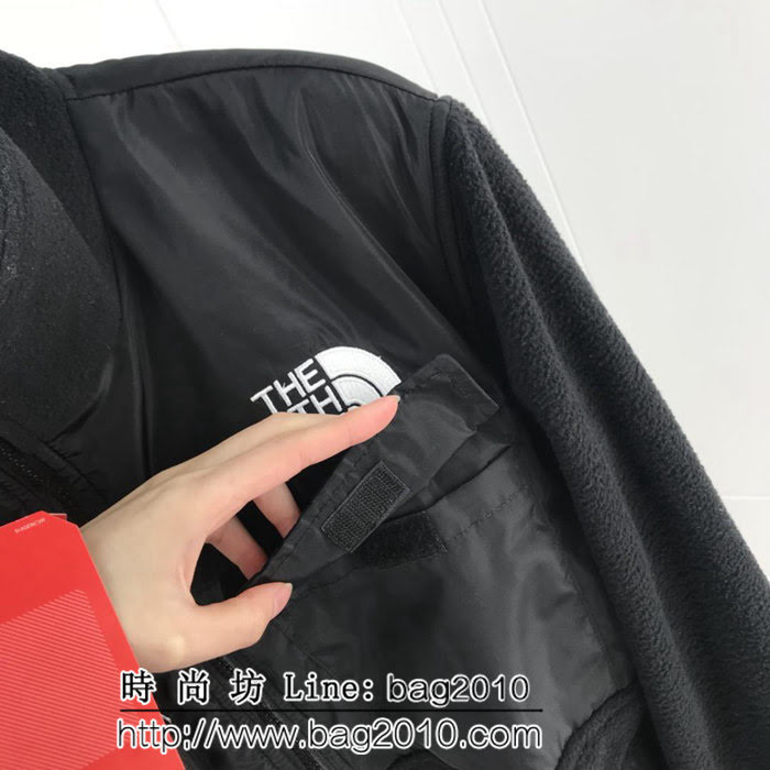 SUPREME 18FW TNF Fleece Jacket 搖粒絨 抓絨夾克 拼接工藝設計 高版本男女同款 ydi2590